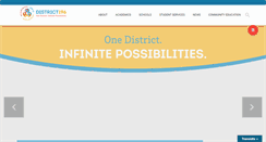 Desktop Screenshot of district196.org